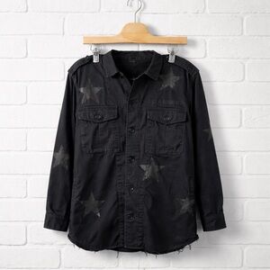 Pistola Star Print Military Jacket